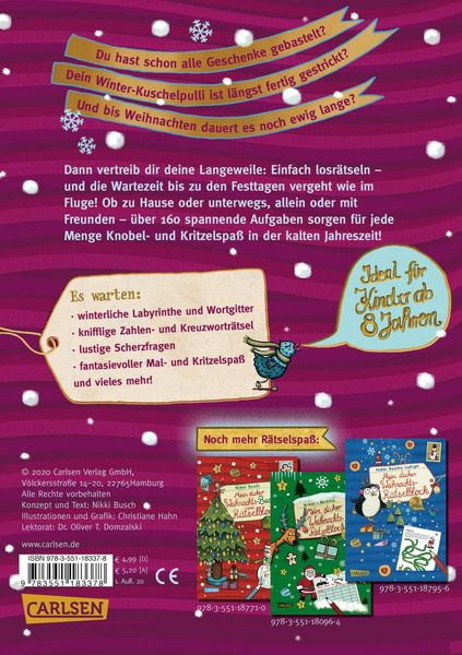 Produktbild: Mein dicker Winter-R&auml;tselblock