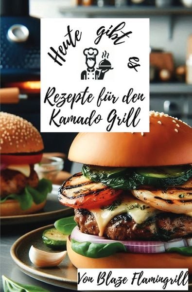 Heute gibt es - Rezepte für den Kamado Grill, Taschenbuch von Blaze Flamingrill, Epubli, 9783819765094