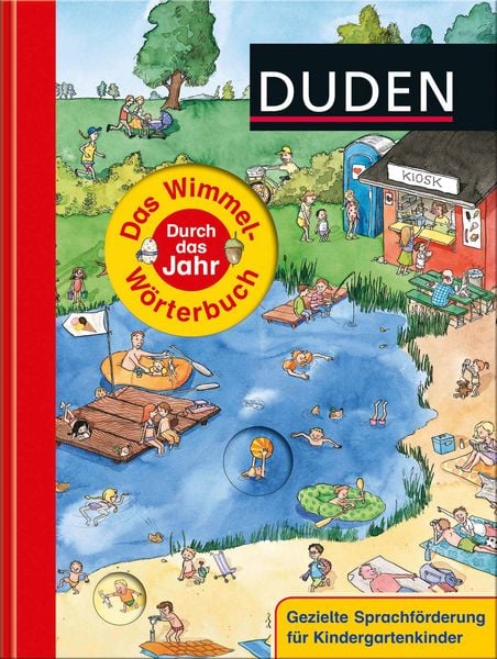 Produktbild: Duden: Das Wimmel-W&ouml;rterbuch - Durch das Jahr