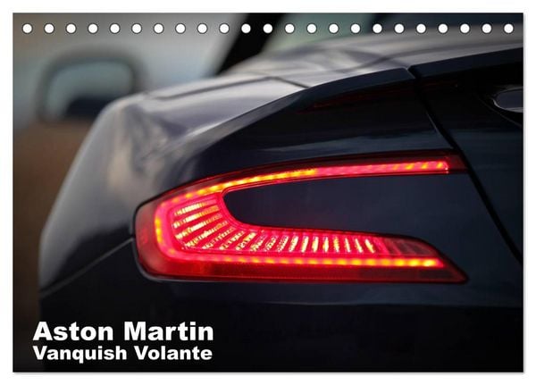 Produktbild: Aston Martin Vanquish Volante (Tischkalender 2026 DIN A5 quer), CALVENDO Monatskalender