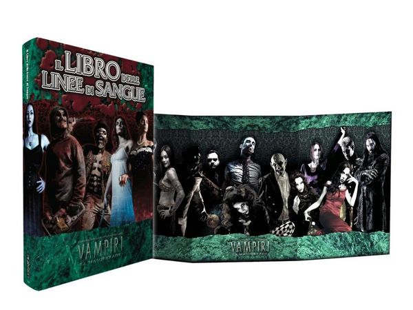 Produktbild: Il libro delle linee di sangue. Vampiri La Masquerade 20&deg; Anniversario