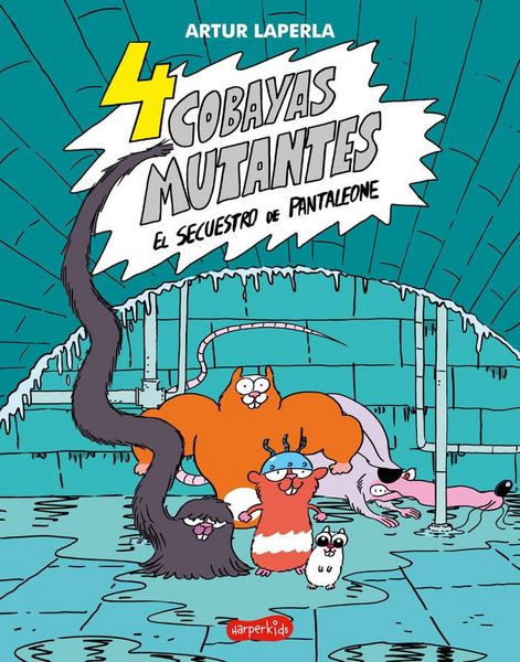 Produktbild: 4 cobayas mutantes. El secuestro de Pantaleone