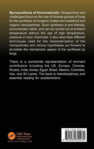 Produktbild: Mycosynthesis of Nanomaterials