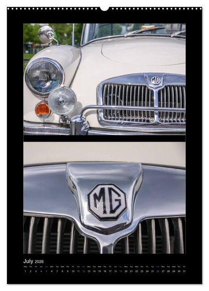 Produktbild: The World of Classic Cars (High Quality Premium Wall Calendar 2026 DIN A2 portrait),CALVENDO 12 Month Wall Calendar