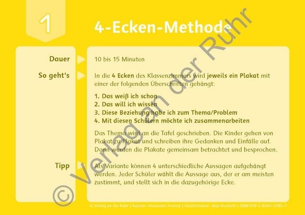 Produktbild: Die Methoden-Kartei