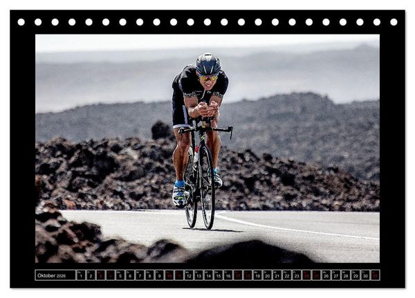 Produktbild: TRIATHLON Impressionen (Tischkalender 2026 DIN A5 quer), CALVENDO Monatskalender