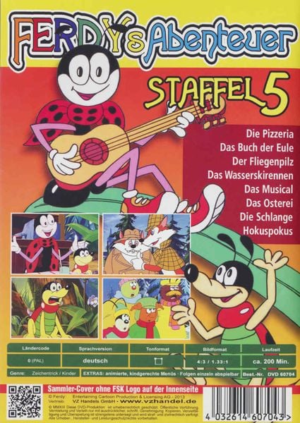 Produktbild: Ferdys Abenteuer - Ameisen Edition - Staffel 5 [2 DVDs]