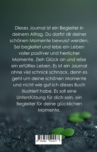 Produktbild: Das Gl&uuml;cksjournal