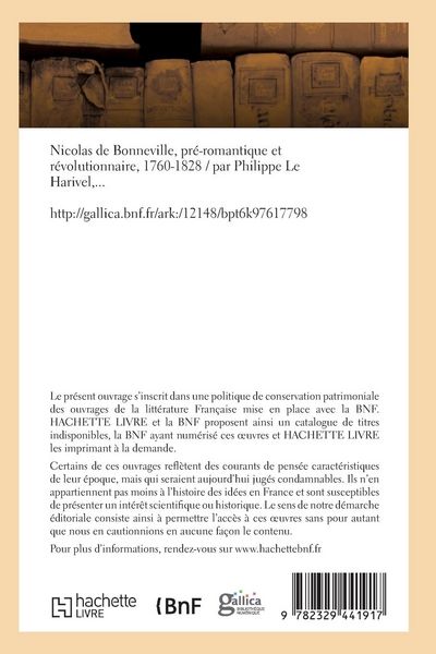 Produktbild: Nicolas de Bonneville, Pr&eacute;-Romantique Et R&eacute;volutionnaire, 1760-1828