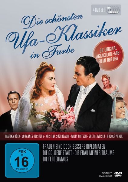 Produktbild: Die schönsten UFA - Klassiker in Farbe [4 DVDs]