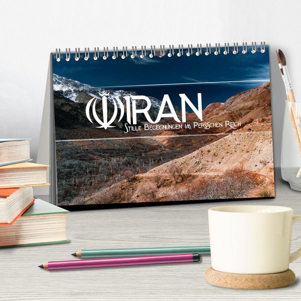 Produktbild: IRAN - Stille Begegnungen im Persischen Reich (Tischkalender 2026 DIN A5 quer), CALVENDO Monatskalender