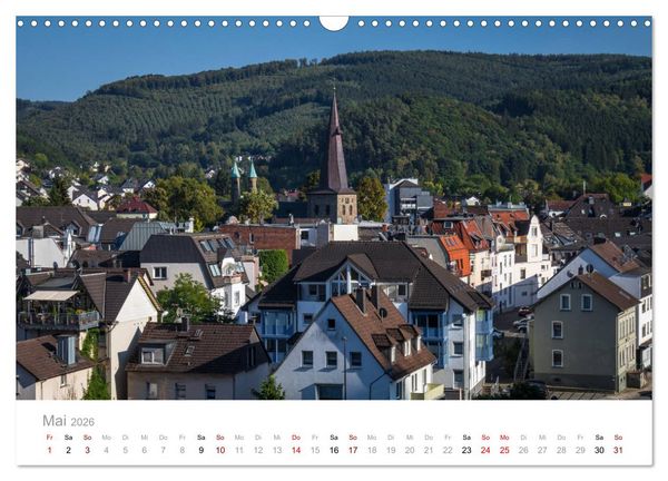 Produktbild: Stadt Plettenberg (Wandkalender 2026 DIN A3 quer), CALVENDO Monatskalender