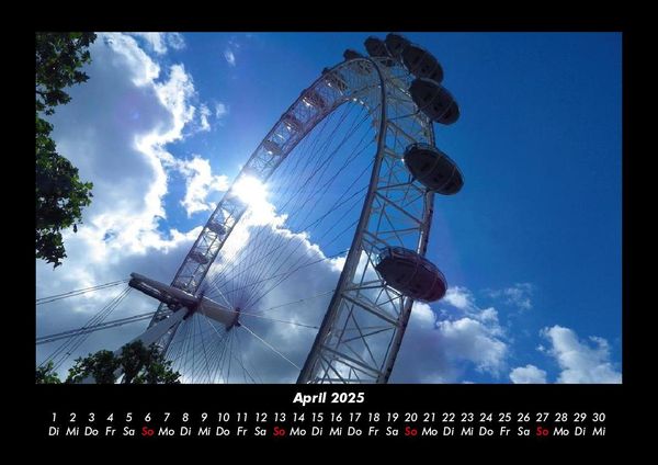 Produktbild: London 2025 Fotokalender DIN A3