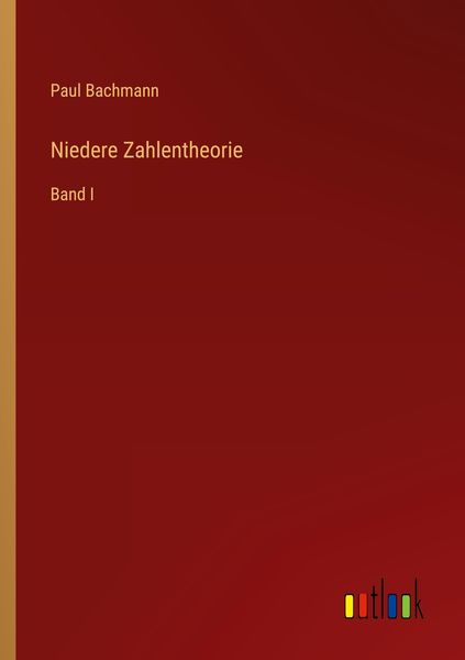 Produktbild: Niedere Zahlentheorie