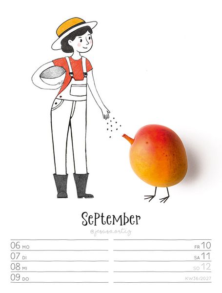 Produktbild: Little Dreams Wochenplaner Kalender 2027