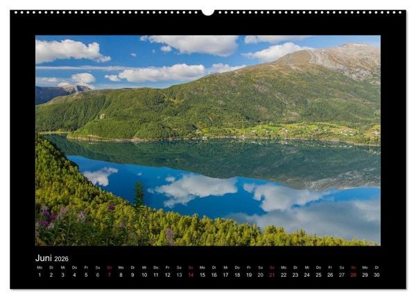 Produktbild: Traumhaftes Skandinavien (Wandkalender 2026 DIN A2 quer), CALVENDO Monatskalender