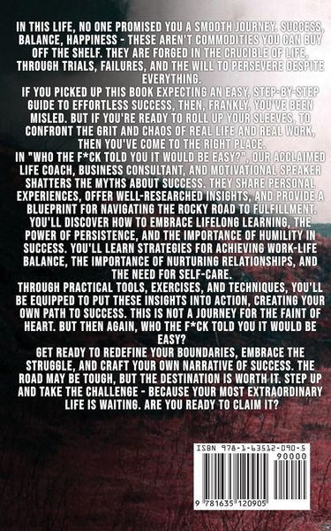 Produktbild: Who the F*ck Told You It Would Be Easy