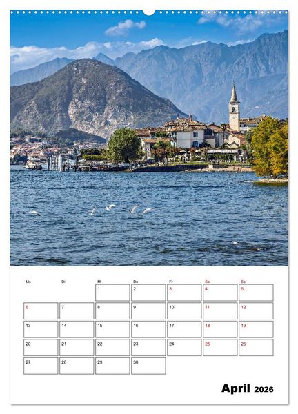 Produktbild: Piemont - Impressionen aus Norditalien (Wandkalender 2026 DIN A2 hoch), CALVENDO Monatskalender