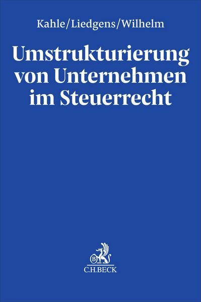 Produktbild: Umstrukturierung von Unternehmen im Steuerrecht