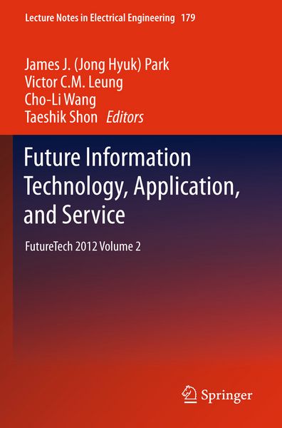 Produktbild: Future Information Technology, Application, and Service