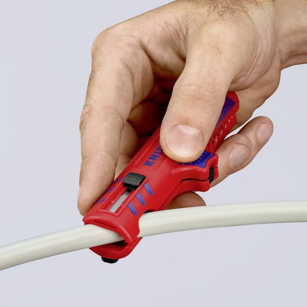 Produktbild: Knipex 16 85 125 SB Kabelentmanteler Geeignet f&uuml;r Rundkabel, Feuchtraumkabel 8 bis 13 mm 0.2 bis 4.0 mm&sup2;