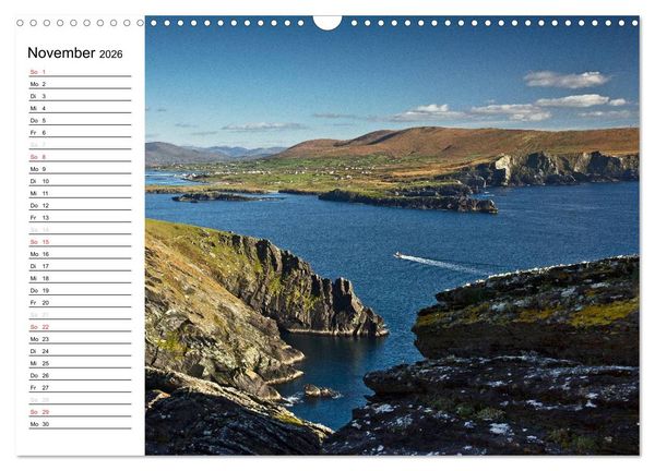 Produktbild: Irland - der romantische S&uuml;dwesten - Kerry (Wandkalender 2026 DIN A3 quer), CALVENDO Monatskalender