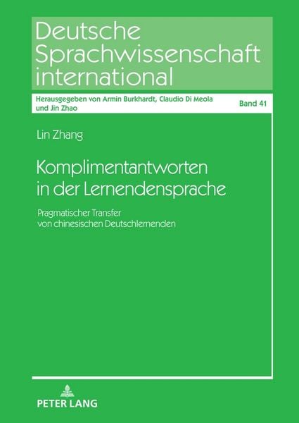 Produktbild: Komplimentantworten in der Lernendensprache
