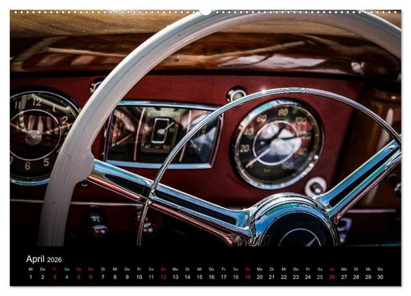 Produktbild: Oldtimer inside (Wandkalender 2026 DIN A2 quer), CALVENDO Monatskalender