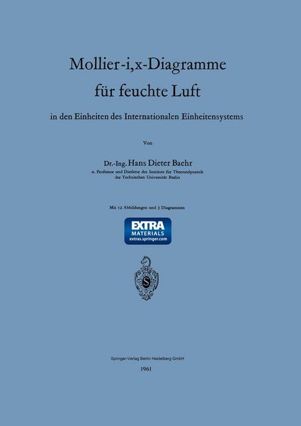 Produktbild: Mollier-i, x-Diagramme f&uuml;r feuchte Luft
