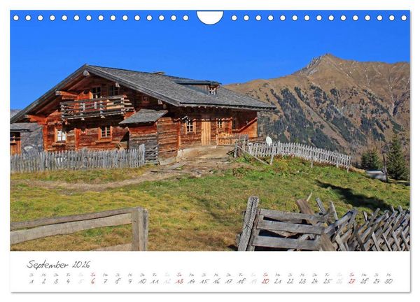 Produktbild: Einladung auf die Salzburger Almh&uuml;tten (Wandkalender 2026 DIN A4 quer), CALVENDO Monatskalender