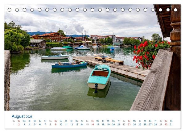 Produktbild: Sch&ouml;ner Tegernsee (Tischkalender 2026 DIN A5 quer), CALVENDO Monatskalender
