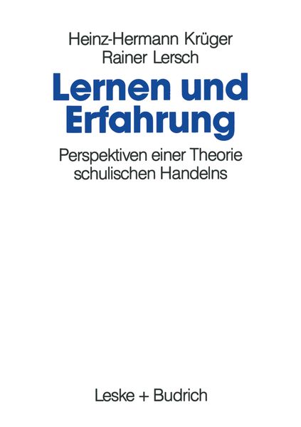 Produktbild: Lernen und Erfahrung
