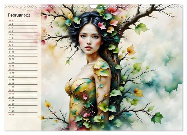 Produktbild: Waldgeborene Eleganz (Wandkalender 2026 DIN A3 quer), CALVENDO Monatskalender