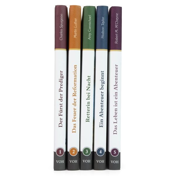 Produktbild: Paket: Glaubensvorbilder (Band 1-5)
