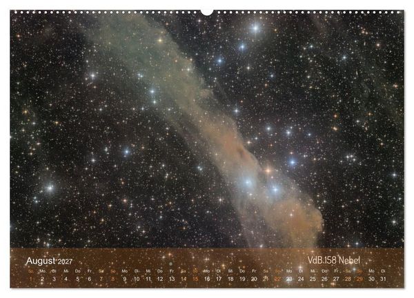 Produktbild: Deep Sky Kalender (Wandkalender 2027 DIN A2 quer), CALVENDO Monatskalender