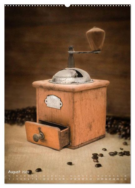 Produktbild: Alte Kaffeem&uuml;hlen (hochwertiger Premium Wandkalender 2026 DIN A2 hoch), Kunstdruck in Hochglanz