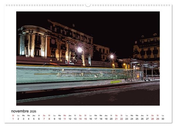 Produktbild: Berlioz et Zo&eacute; &agrave; Angers (Calendrier mural 2026 DIN A2 vertical) calendrier de bureau