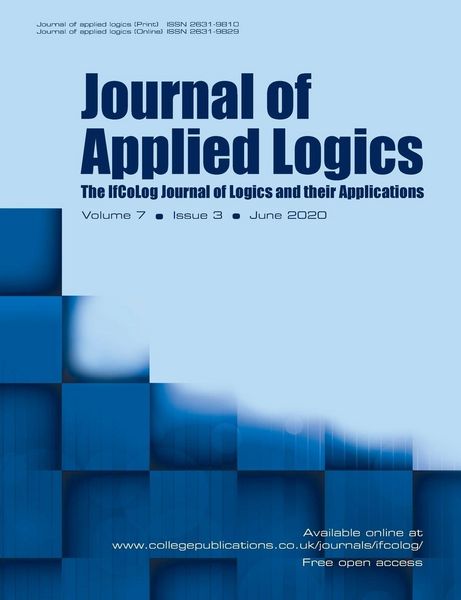Produktbild: Journal of Applied Logics - The IfCoLog Journal of Logics and their Applications
