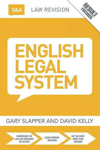 Produktbild: Q&A English Legal System