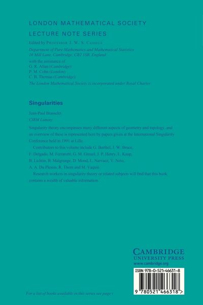 Produktbild: Singularities