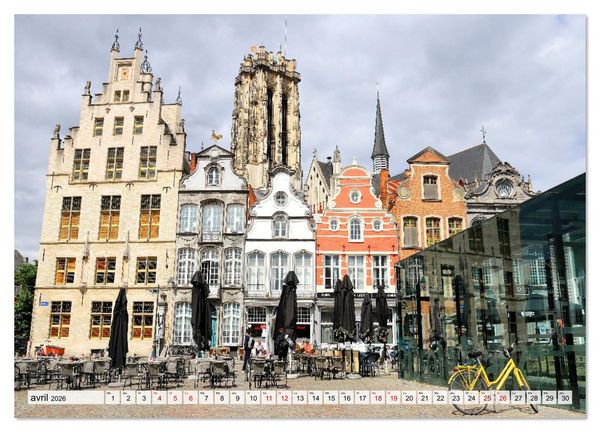 Produktbild: Circuit en Belgique (Calendrier mural 2026 DIN A2 vertical) calendrier de bureau