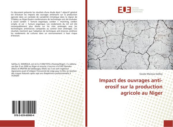 Produktbild: Impact des ouvrages anti-erosif sur la production agricole au Niger