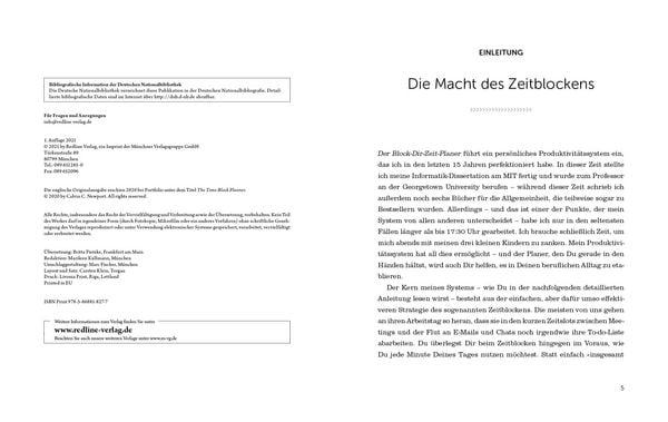 Produktbild: Der Block-dir-Zeit-Planer