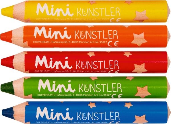 Produktbild: Meine superdicken 3-in-1-Buntstifte - Mini-K&uuml;nstler