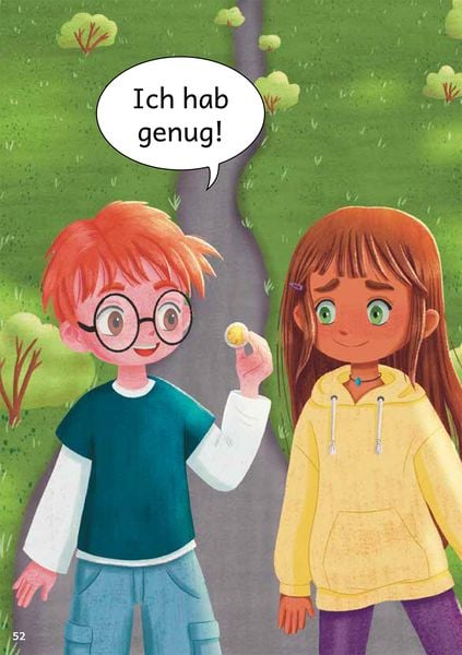 Produktbild: Lesen mit Ella und Tim - Die Rettung: Erstlesebuch für Kinder mit einfachen Worten und Bildern