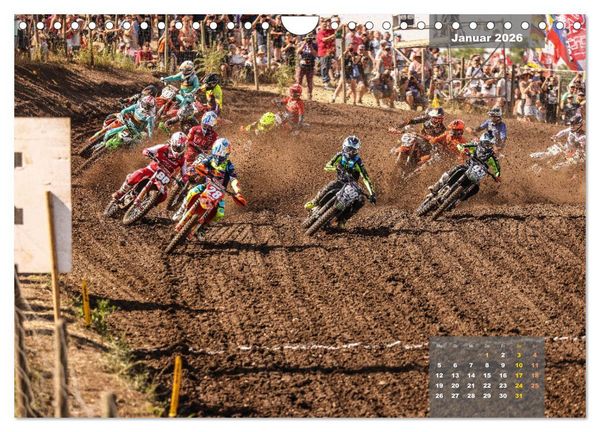 Produktbild: MX-Racing 2026 (Wandkalender 2026 DIN A4 quer), CALVENDO Monatskalender