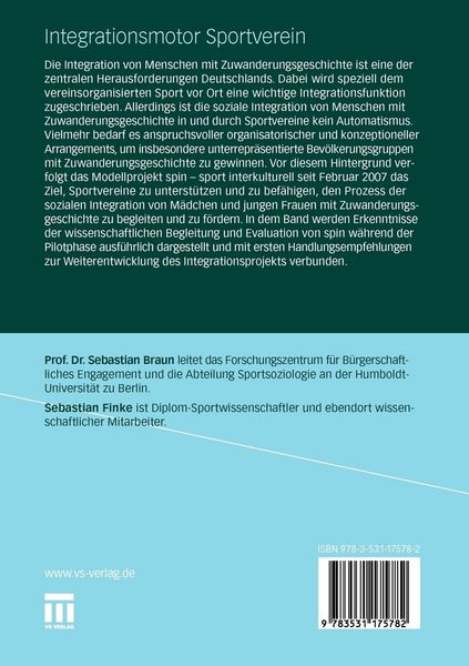 Produktbild: Integrationsmotor Sportverein
