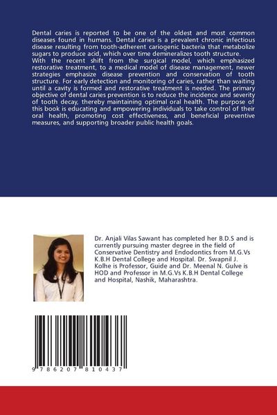 Produktbild: Dental Caries and Its Prevention
