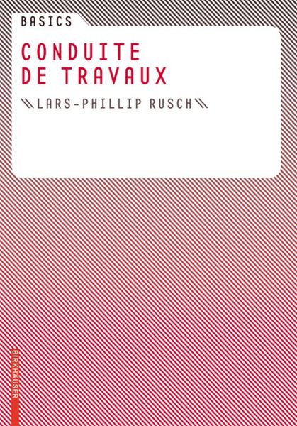 Produktbild: Basics Conduite de travaux