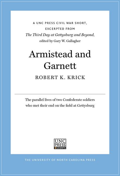 Produktbild: Armistead and Garnett